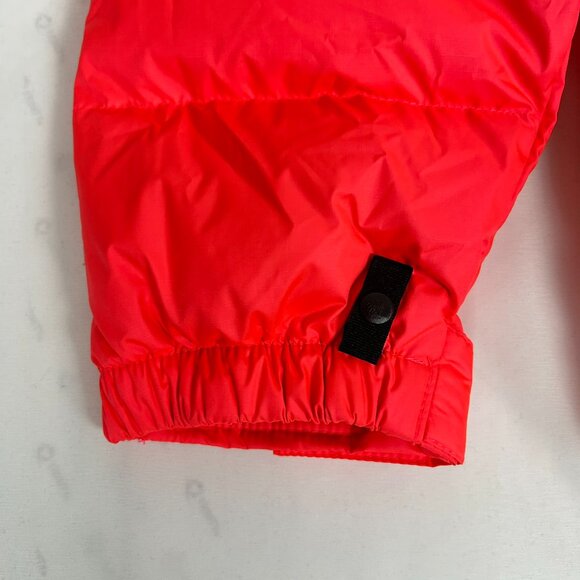 Men's The North Face 1996 Nuptse 700 Fill Down Jacket Size M Brilliant Coral - Picture 4 of 16